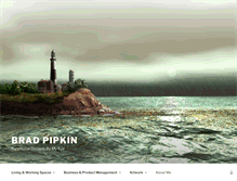Tablet Screenshot of bradpipkin.com